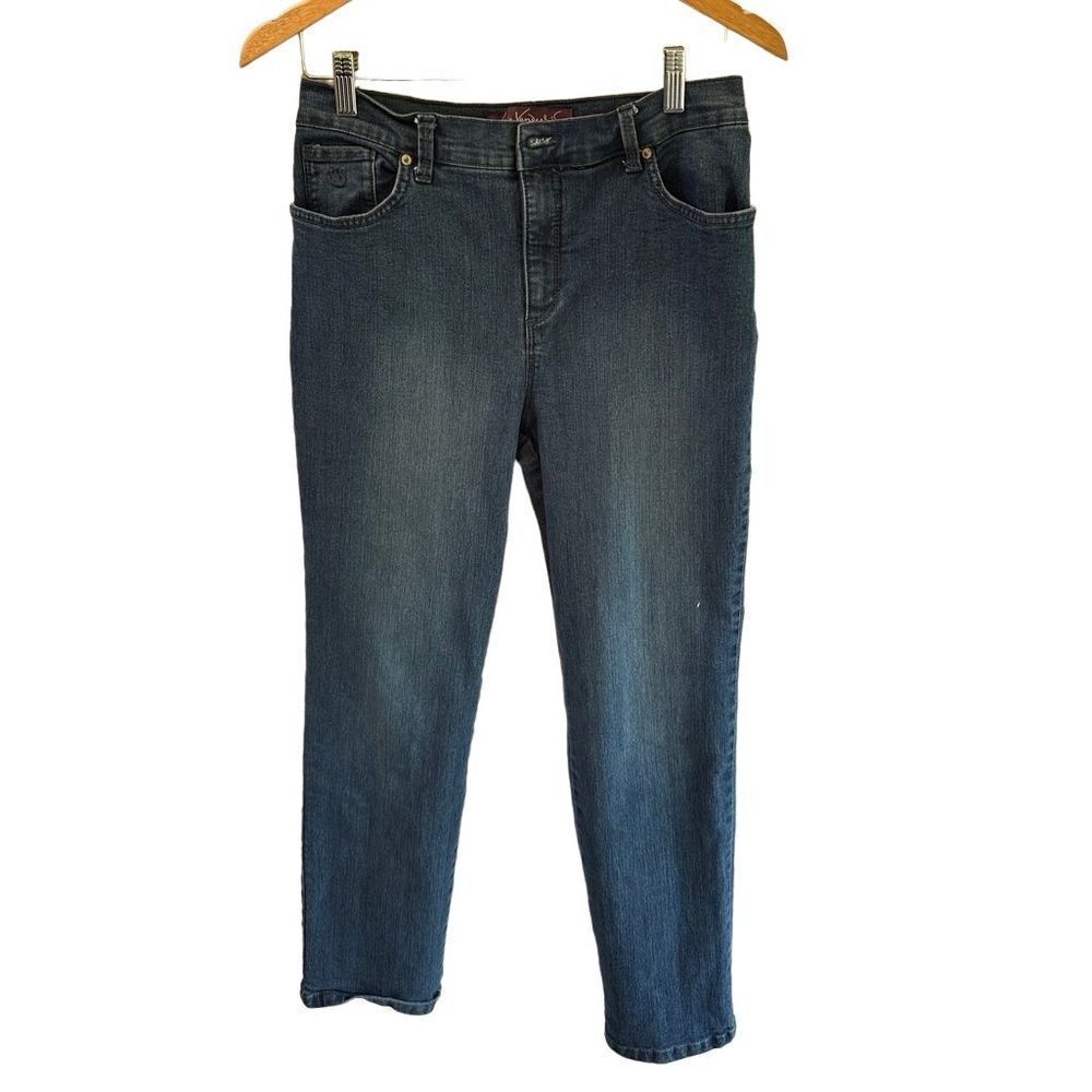 Gloria Vanderbilt Amanda Classic Fit Jeans | Women’s Size 10 Petite | Dark Wash
